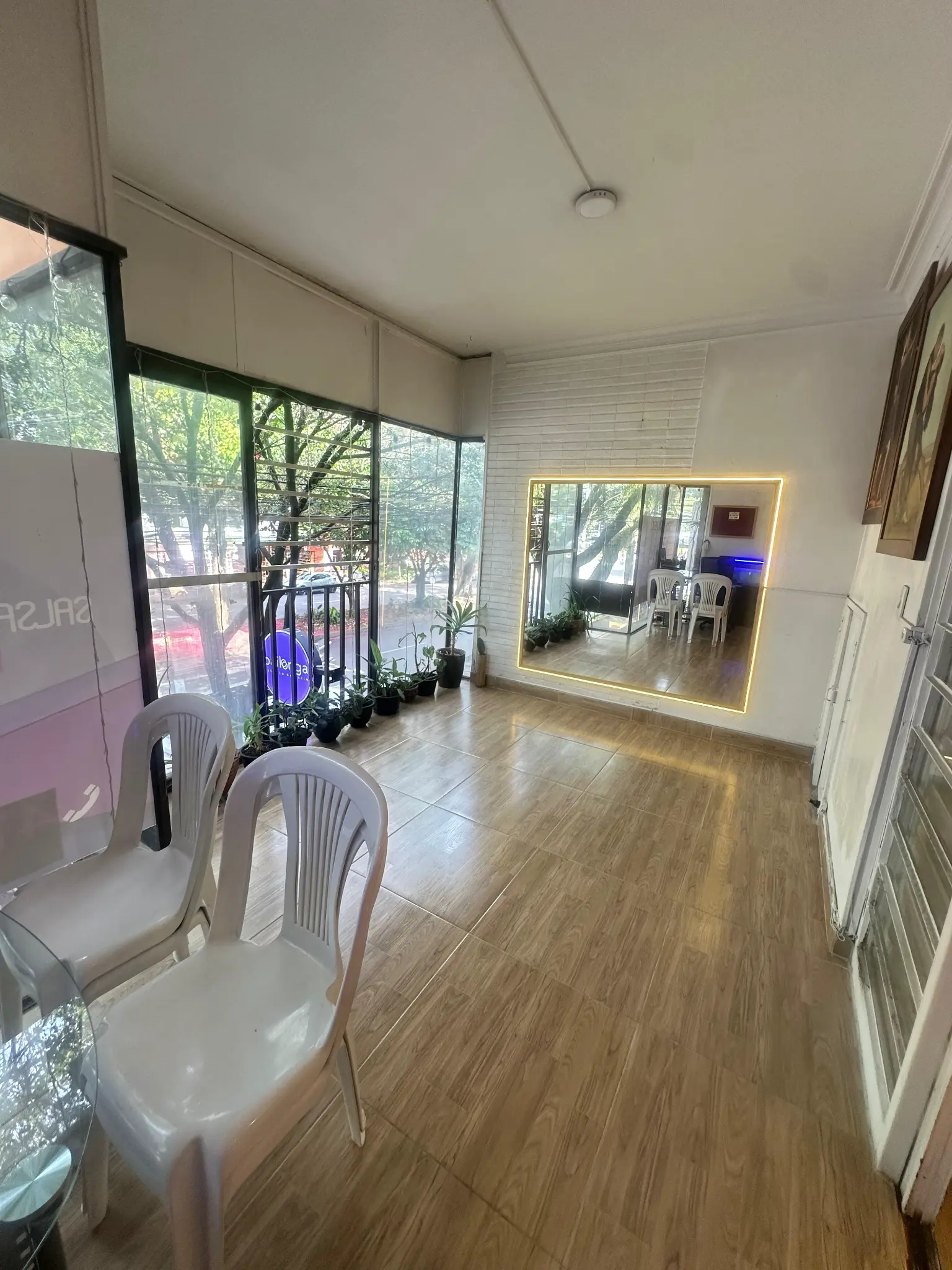 Estudio con luz natural